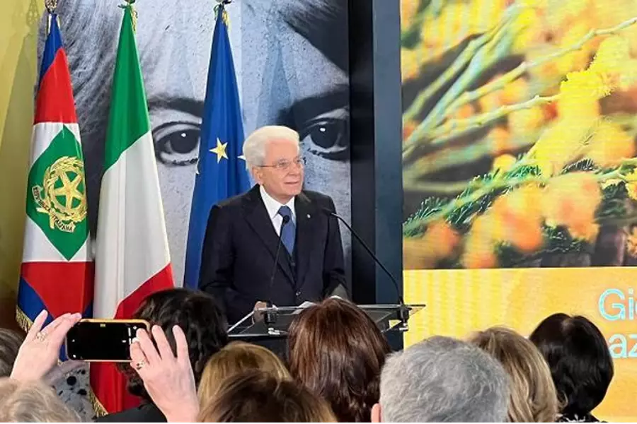 Президент Италии Маттарелла сделал послание обществу по случаю 8 марта