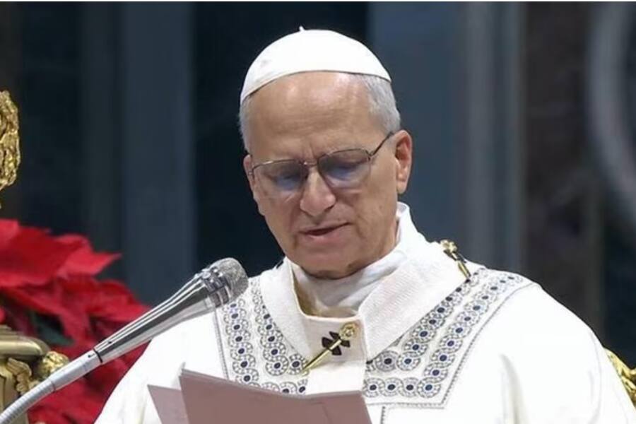 1 января 2026 года: Папа Лев XIV возглавил мессу в праздник Марии, Пресвятой Матери Бога