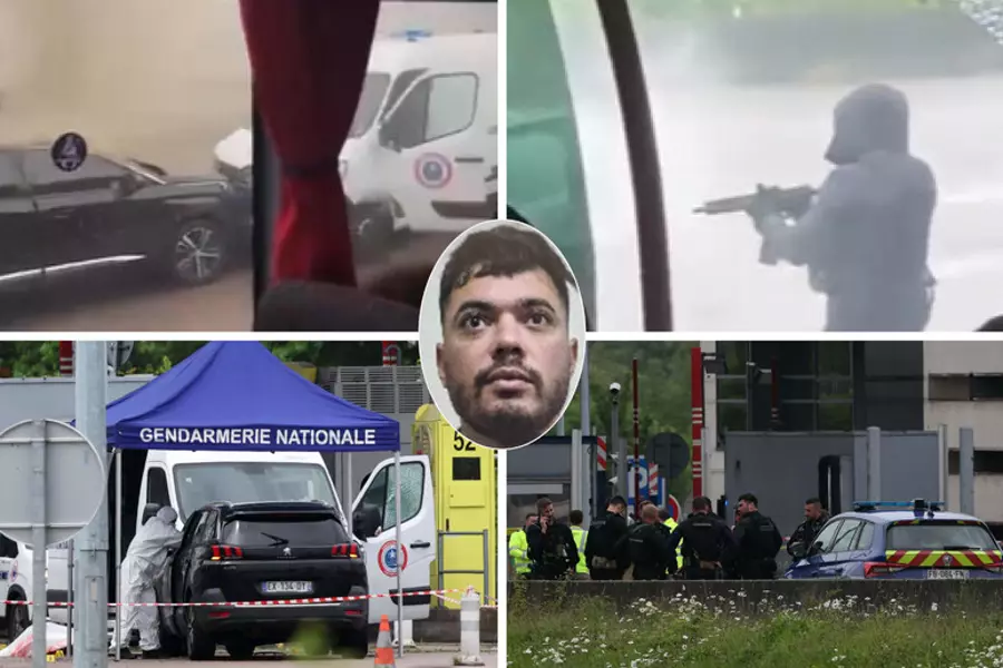 Франция: нападение на тюремный автозак – 2 офицера убиты, заключенный в бегах