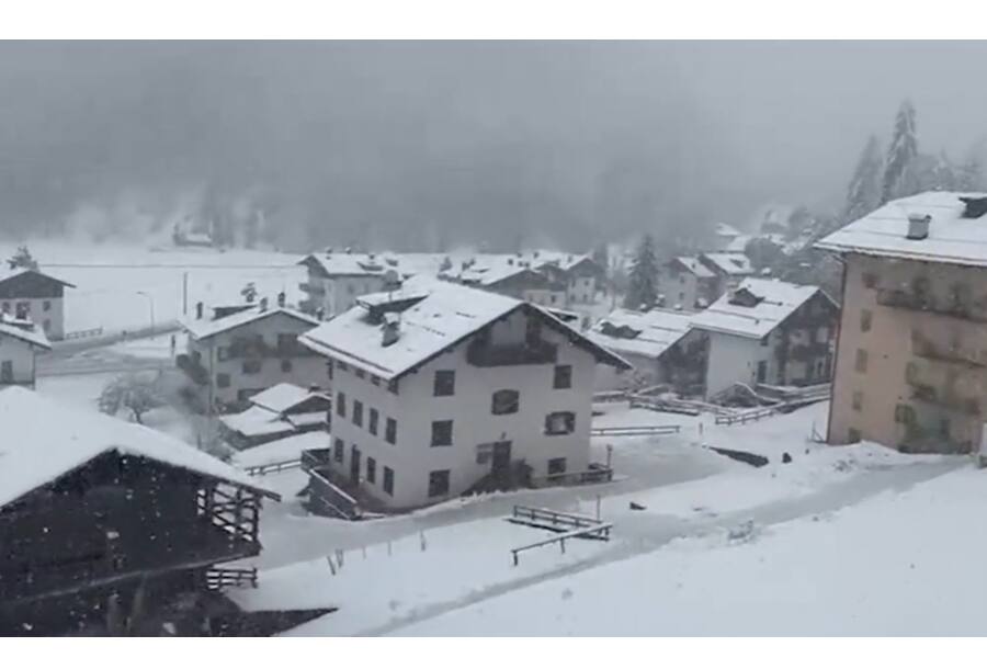 Штормы и сильные снегопады накрыли Апеннинский полуостров