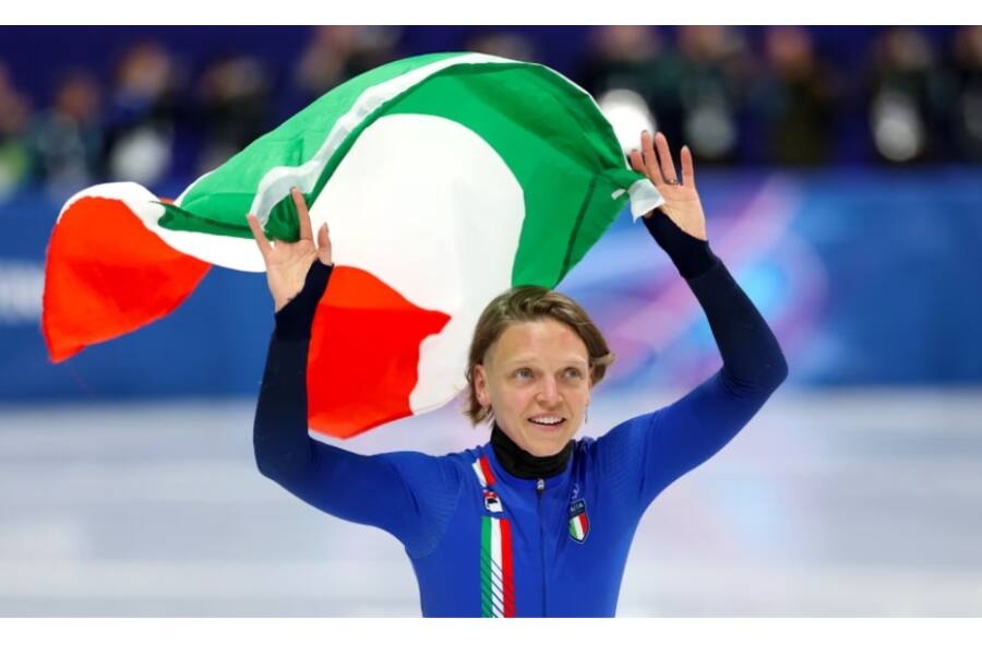 Арианна Фонтана установила рекорд Италии, завоевав 14-ю олимпийскую медаль