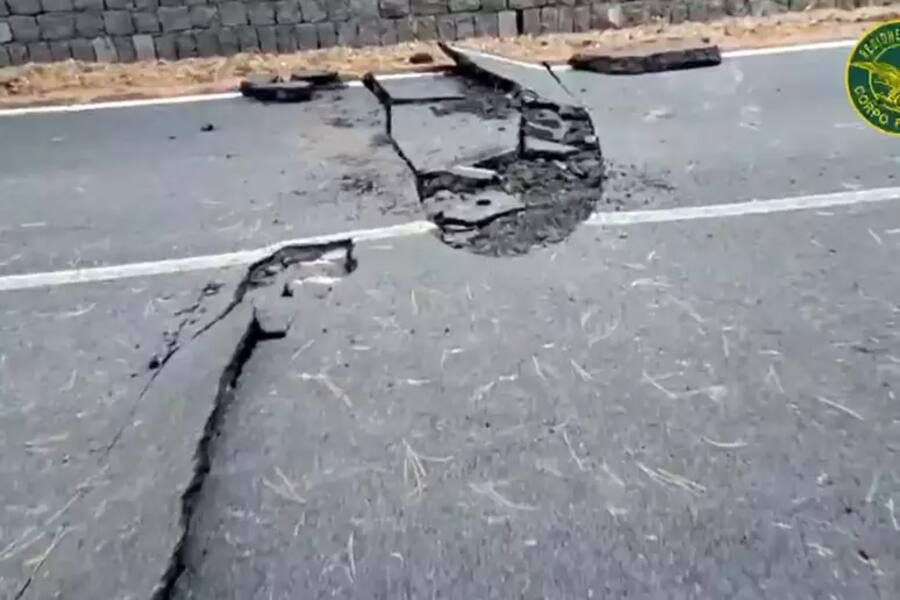 Землетрясение магнитудой 3,9 произошло на Этне