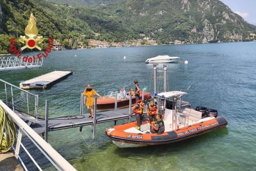 На озере Комо отец бросился спасать сына и исчез под водой