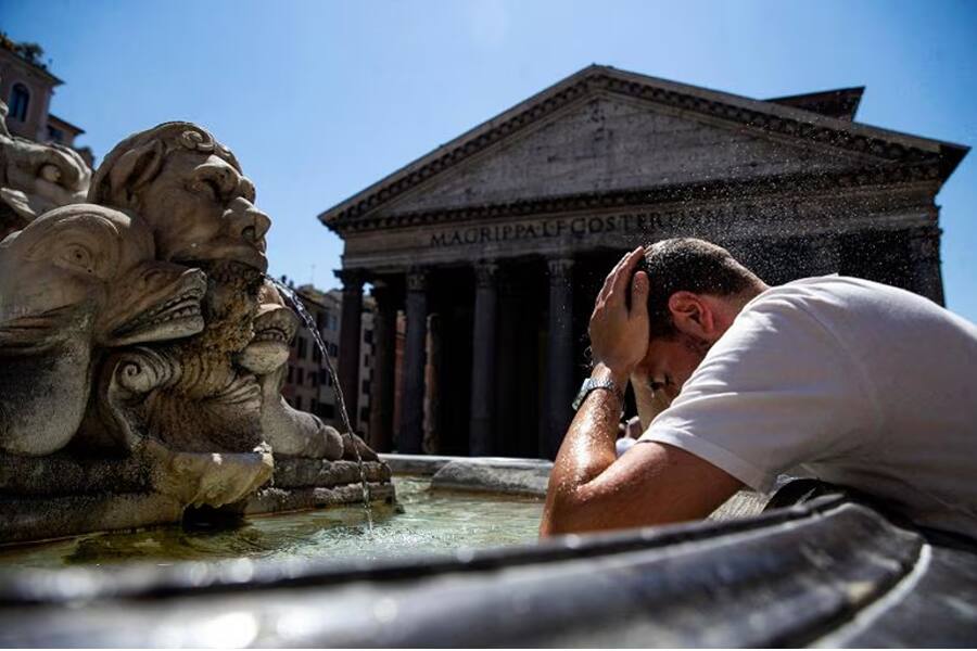 В Италию идет африканская жара и продлится не менее 15 дней
