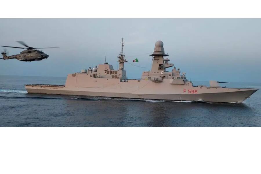 Италия направила фрегат FREMM для защиты юго-востока Европы
