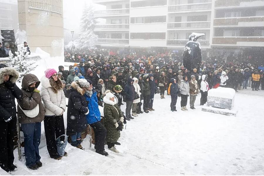 В Швейцарии прошёл национальный день траура в память о жертвах пожара в Кран-Монтана