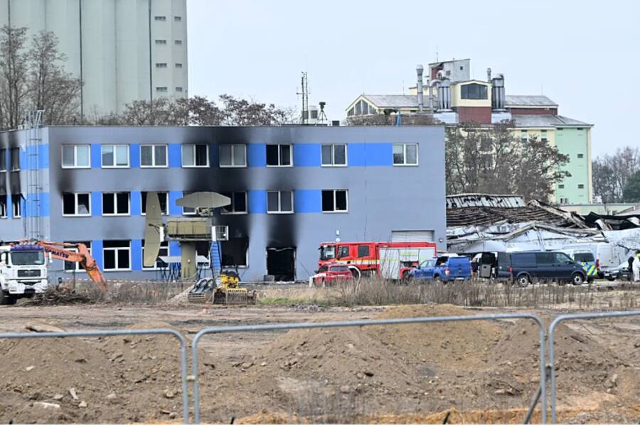 Поджог дронового склада: в Чехии задержаны иностранцы, дело о терроризме