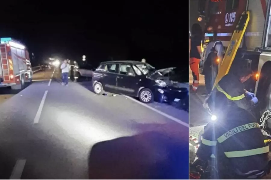 В результате двух аварий ночью в районе Казерты погибли четверо молодых людей