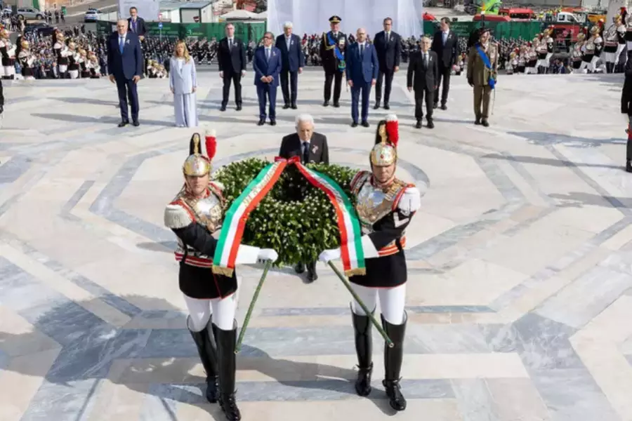 Италия отмечает 80-летие Республики военным парадом в Риме