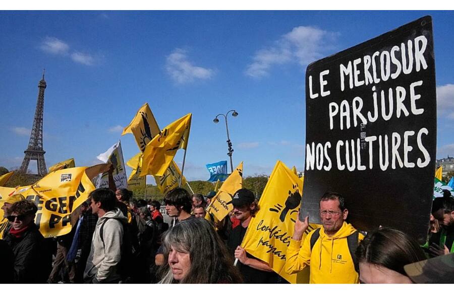 ЕС продвигает торговое соглашение с МЕРКОСУР, но Франция намерена бороться в Европарламенте