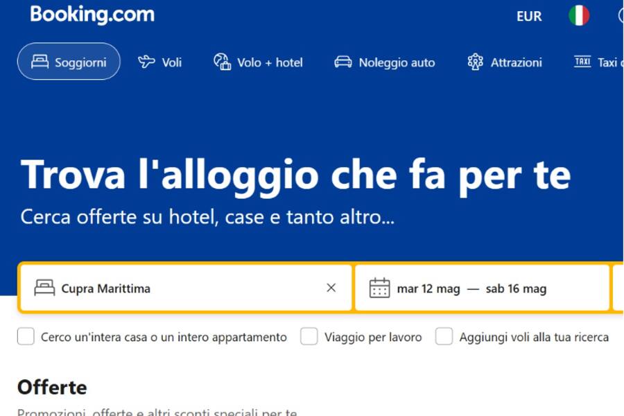 Италия начала антимонопольное расследование против Booking.com