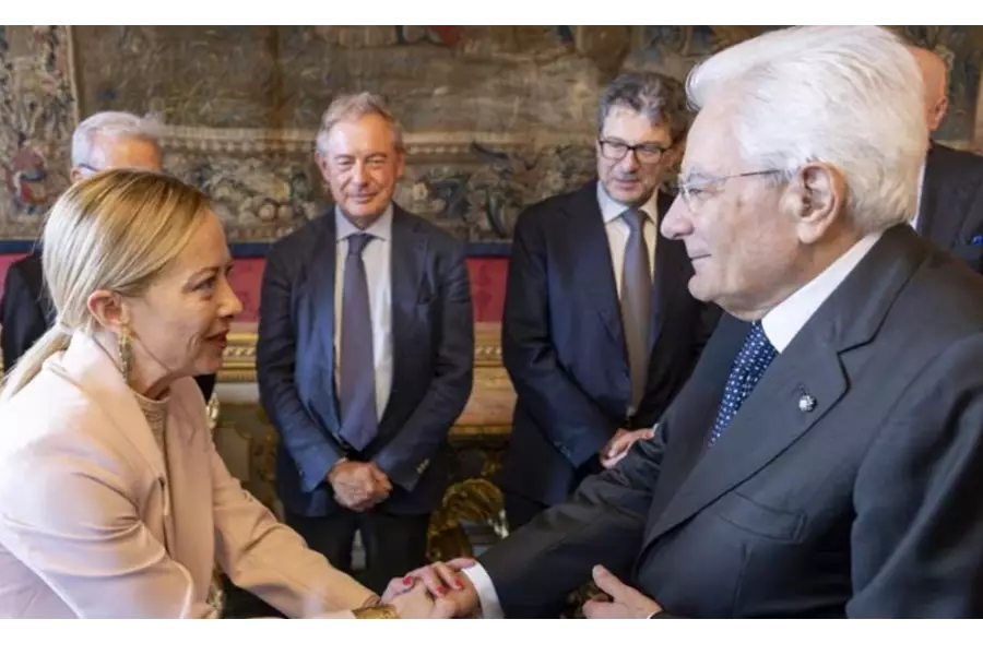 Джорджа Мелони встретилась с президентом Маттареллой из-за дела Гарофани